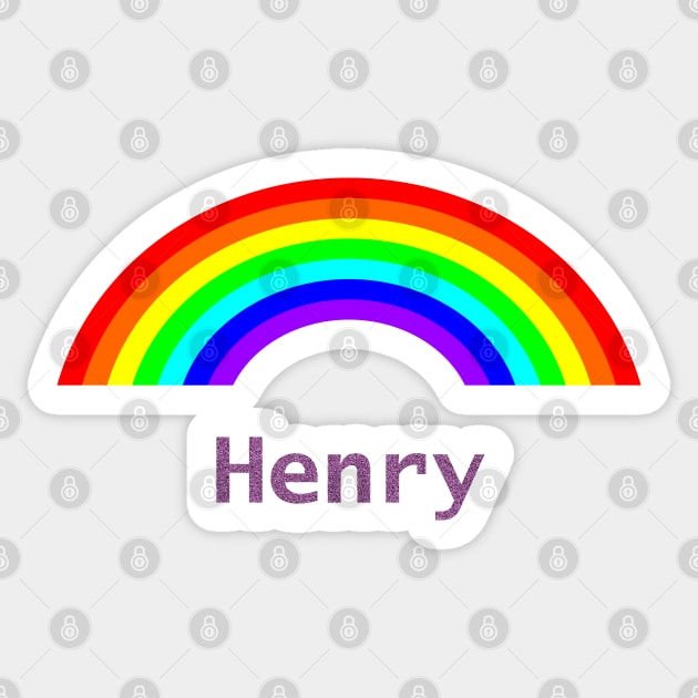 Henry Rainbow Sticker by ellenhenryart